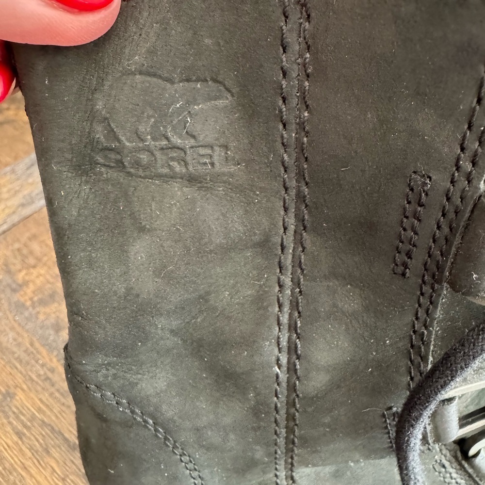 Sorel Women's Gray Boots size 6 Joan of arch wedge II - Picture 5 of 8